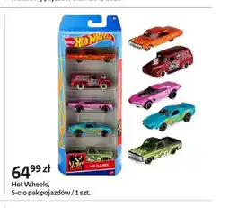 Empik Pojazdy 5-pak Hot Wheels oferta
