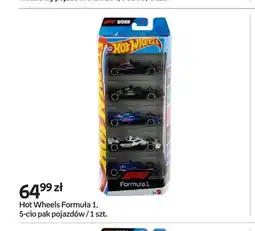 Empik Pojazdy Formuła 1 5-pak Hot Wheels oferta