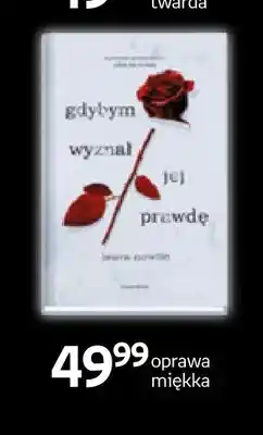 Empik Książka Gdybym wyznał jej prawdę Laura Nowlin oprawa miękka Moondrive oferta