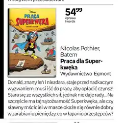 Empik Książka Praca dla Superkwęka Nicolas Pothier, Batem oferta