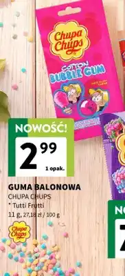 Intermarche Guma balonowa Chupa Chups Tutti Frutti oferta
