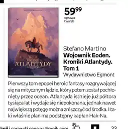 Empik Książka Wojownik Eoden. Kroniki Atlantydy. Tom 1 Stefano Martino oferta