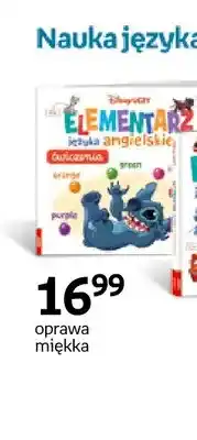 Empik Książka Disney Uczy Elementarz języka angielskiego ćwiczenia oferta
