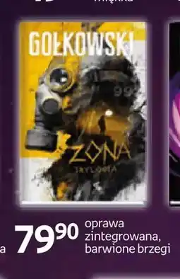 Empik Książka Zona Trylogia Michał Gołkowski oprawa zintegrowana barwione brzegi oferta