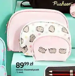 Empik Zestaw 3 kosmetyczek Pusheen oferta