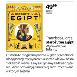 Empik Książka Francisco Llorca Starożytny Egipt Wydawnictwo ToTamto oferta
