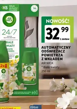 Intermarche Automatyczny odświeżacz powietrza z wkładem Air Wick Białe kwiaty oferta