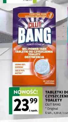 Intermarche Tabletki do czyszczenia toalety Cillit Bang Original oferta