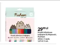 Empik Kredki ołówkowe trójkątne St.Majewski Pusheen 18 kol oferta