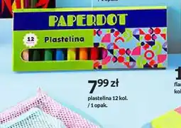 Empik Plastelina 12 kolorów Paperdot oferta