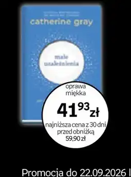 Empik Książka Małe uzależnienia Catherine Gray oferta