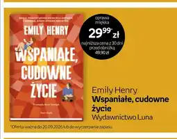 Empik Książka Emily Henry Wspaniałe, cudowne życie oferta
