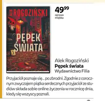 Książka Pępek świata Alek Rogoziński