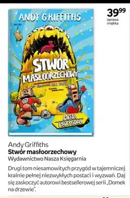 Empik Książka Stwór masłoorzechowy Andy Griffiths oferta