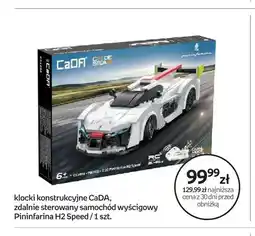 Empik Klocki konstrukcyjne CaDA zdalnie sterowany samochód wyścigowy Pininfarina H2 Speed oferta
