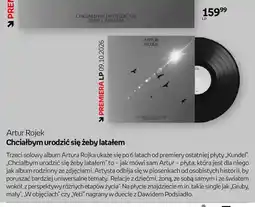 Empik Płyta LP Artur Rojek Chciałbym urodzić się żeby latałem oferta