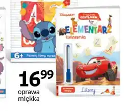 Empik Książka Disney Uczy Elementarz ćwiczenia Litery oferta