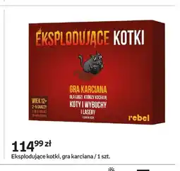 Empik Eksplodujące kotki gra karciana Rebel oferta