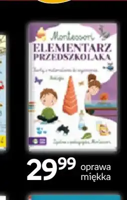 Empik Książka Montessori Elementarz przedszkolaka oprawa miękka oferta