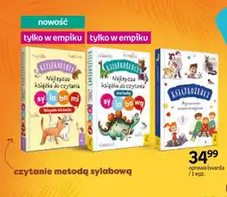 Empik Książka Książkożercy Najlepsza książka do czytania metodą sylabami Wesołe historie oferta