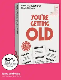 Empik Gra karciana imprezowa You're Getting Old oferta