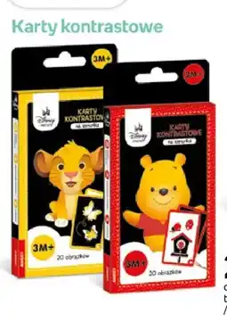 Empik Karty kontrastowe na sznurku Król Lew Disney Maluch oferta