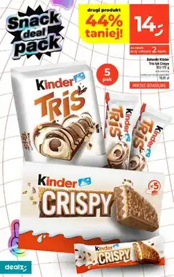 Dealz Batoniki Kinder Tris 5-pak oferta