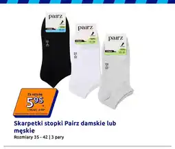 Action Skarpetki stopki Pairz męskie 3-pak oferta