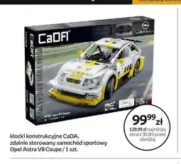 Empik Klocki konstrukcyjne CaDA zdalnie sterowany samochód sportowy Opel Astra V8 Coupe oferta
