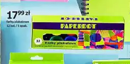 Empik Farby plakatowe 12 kolorów Paperdot oferta
