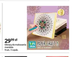 Empik Obrazy do malowania mandala Toys Inn oferta