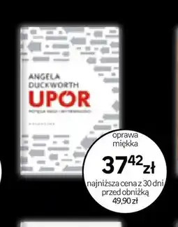 Empik Książka Upór Angela Duckworth oprawa miękka Galaktyka oferta