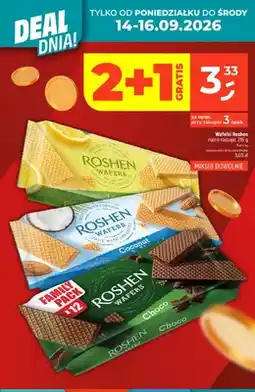 Dealz Wafelki Roshen cytrynowe oferta