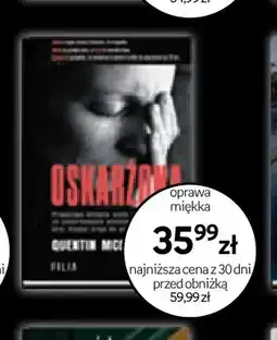 Empik Książka Oskarżona Quentin Michele oferta