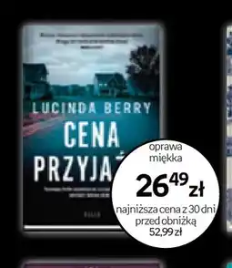 Empik Książka Cena przyjaźni Lucinda Berry oferta