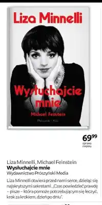 Empik Książka Wysłuchajcie mnie Liza Minnelli Michael Feinstein oferta