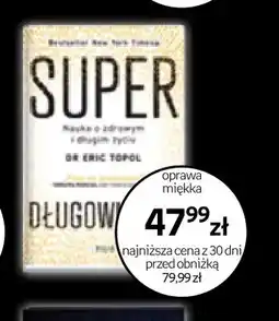 Empik Książka Superdługowieczność Eric Topol oferta