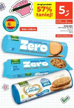 Dealz Ciastka Gullón Zero Chocolate Flavour Sandwich oferta