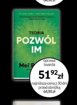 Empik Książka Teoria Pozwól im Mel Robbins oprawa twarda oferta