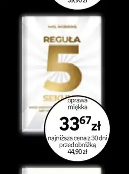 Empik Książka Reguła 5 sekund Mel Robbins oferta