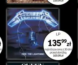 Empik Płyta winylowa Metallica Ride the Lightning oferta