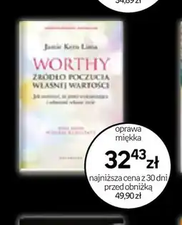 Empik Książka Worthy Źródło poczucia własnej wartości Jamie Kern Lima oprawa miękka Galaktyka oferta