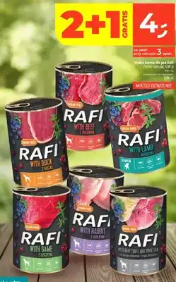 Dealz Mokra karma dla psa Rafi z kaczką oferta