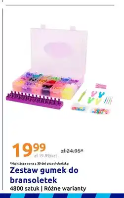 Action Zestaw gumek do bransoletek 4800 sztuk oferta