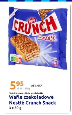 Action Wafle czekoladowe Nestlé Crunch Snack 3-pak oferta