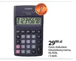 Empik Kalkulator kieszonkowy czarny HL-815 l Casio oferta
