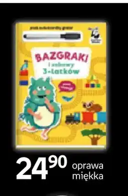 Empik Książka Bazgraki i zabawy 3-latków Kapitan Nauka oferta