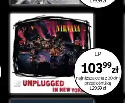 Empik Płyta winylowa Nirvana MTV Unplugged in New York oferta