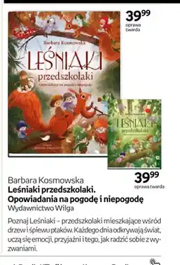 Empik Książka Leśniaki przedszkolaki Opowiadania na pogodę i niepogodę Barbara Kosmowska oferta
