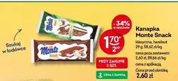 Żabka Kanapka Monte Snack klasyczna oferta